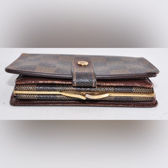 Louis Vuitton Damier Ebene French Purse Wallet EUC - Picture 6 of 12